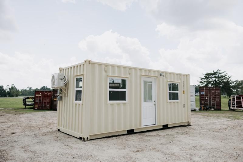 Custom container office workspace by ForgeX Industries