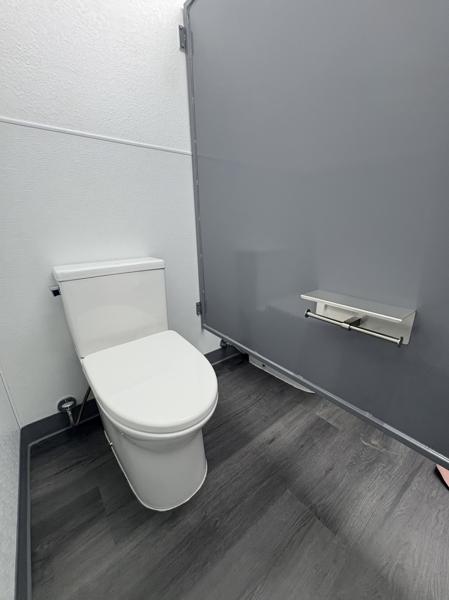 ADA restroom container finish-out by ForgeX Industries
