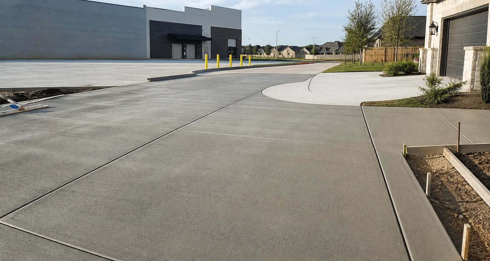 Residential and commercial concrete flatwork