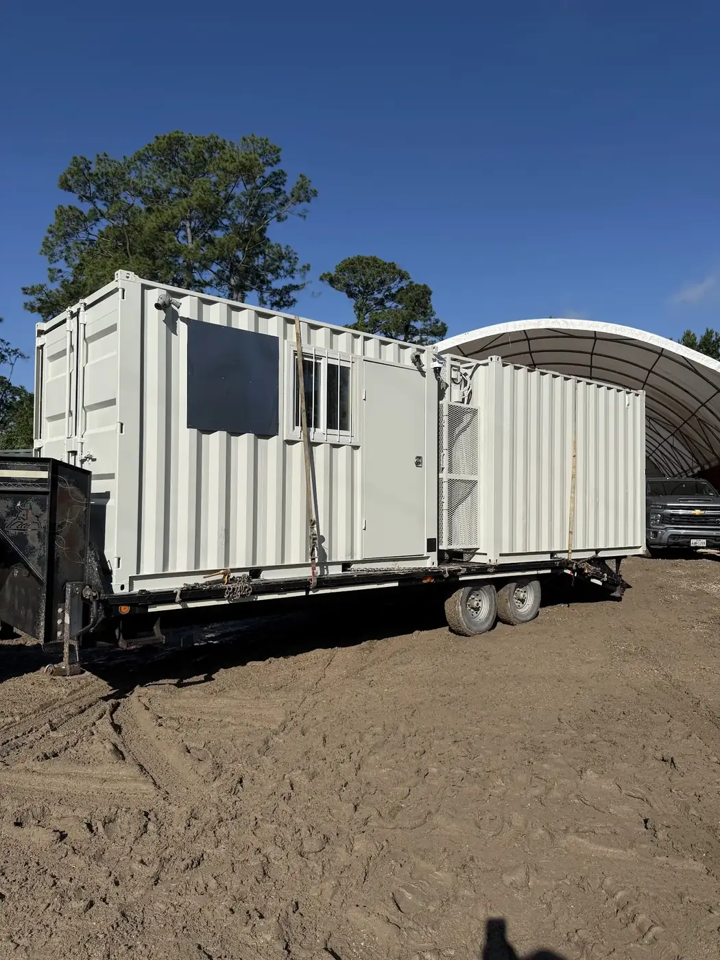 Break room container build by ForgeX Industries